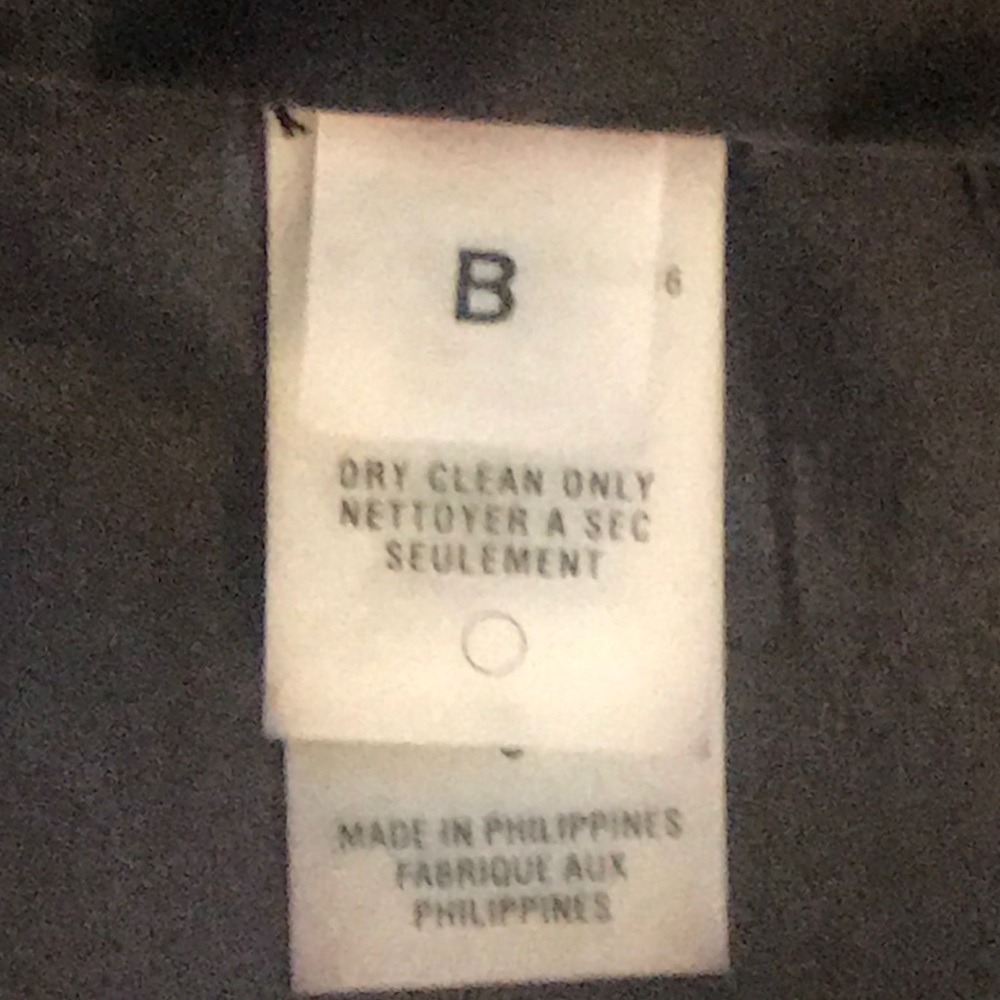SAKS FIFTH AVENUE SIGNATURE BLK JACKET - Picture 7 of 10